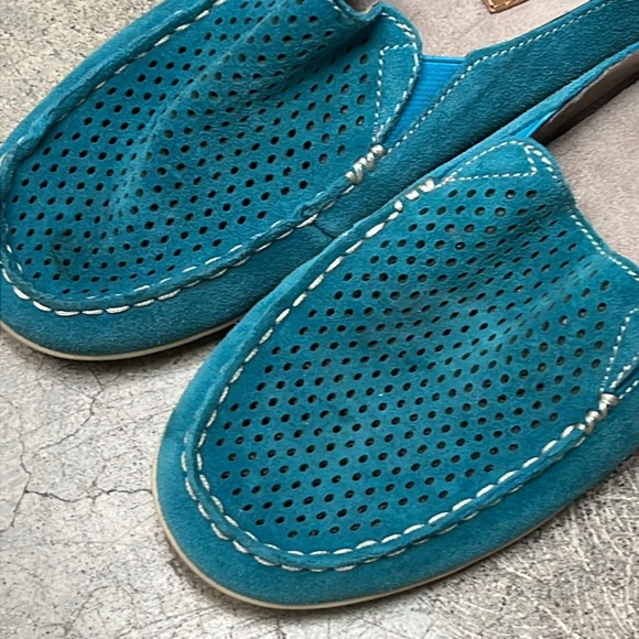 Olukai Teal suede flats - Picture 3 of 7